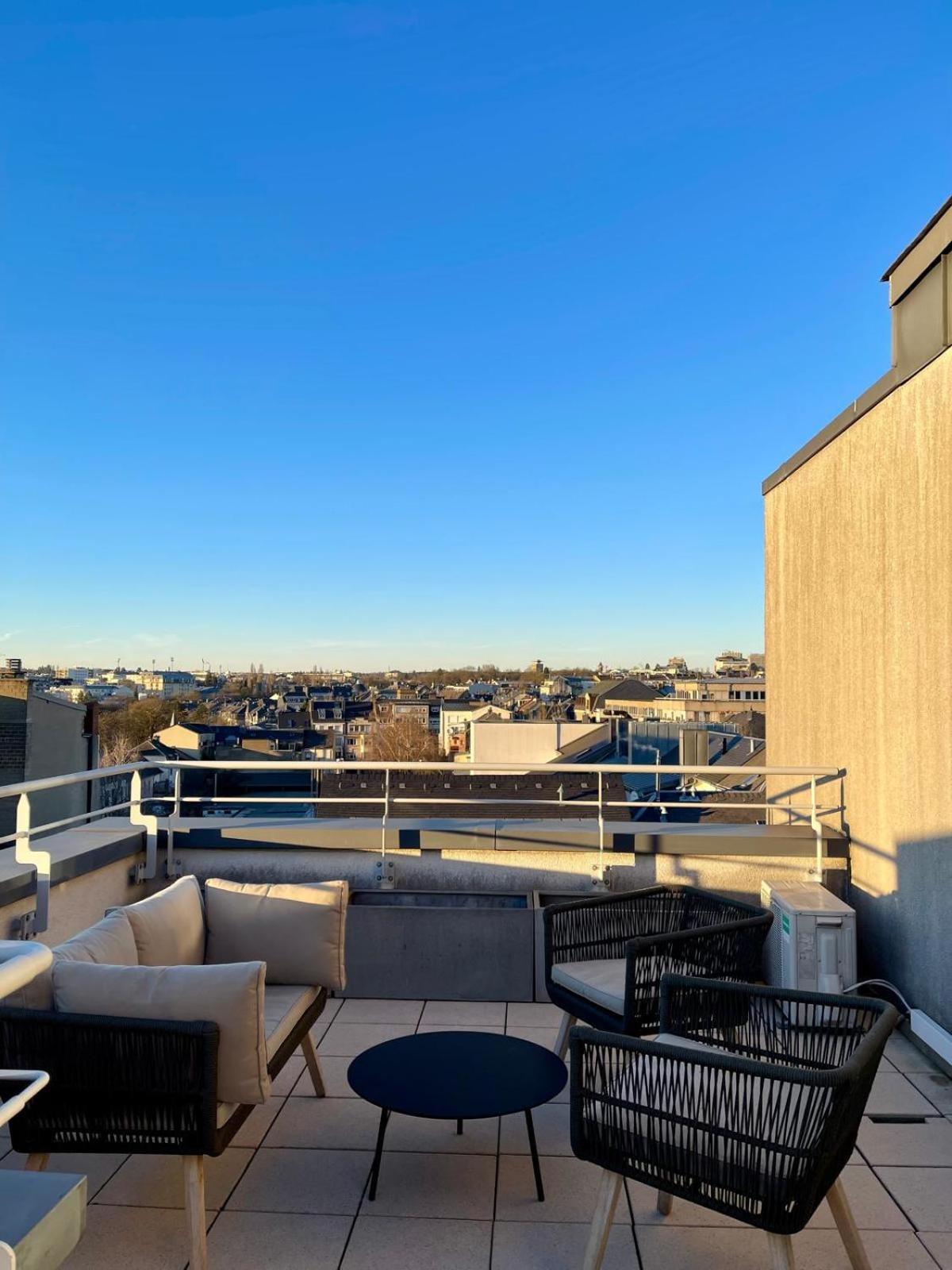 Lux Penthouse - Office, Terrace, Gym & Parking Apartment Luxembourg Ngoại thất bức ảnh