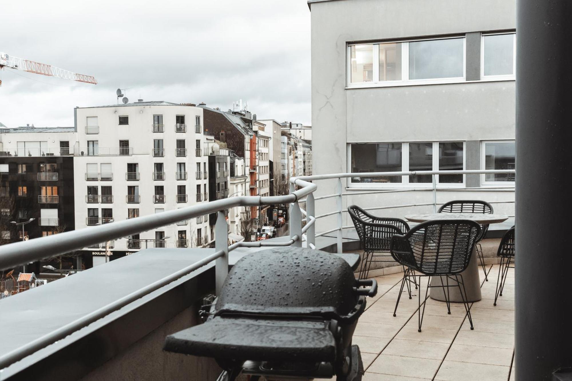 Lux Penthouse - Office, Terrace, Gym & Parking Apartment Luxembourg Ngoại thất bức ảnh