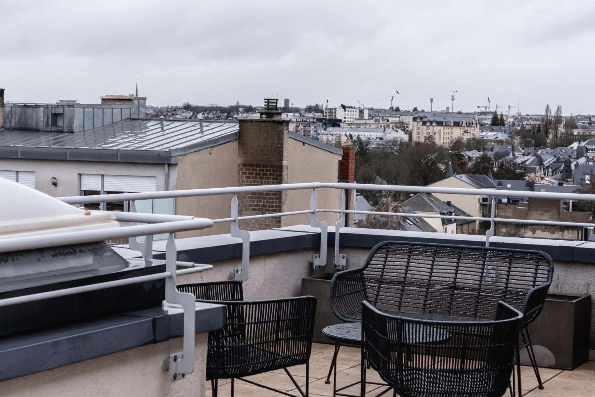 Lux Penthouse - Office, Terrace, Gym & Parking Apartment Luxembourg Ngoại thất bức ảnh